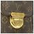 Borsa Louis Vuitton Monogram Manhattan PM Marrone - vista 7
