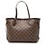 Borsa Louis Vuitton Damier Neverfull PM Marrone