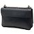 Borsa a tracolla con catena Prada in pelle Saffiano Navy Blu navy - vista 2