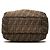 Fendi Zucca Tote Bag Braun Leder und Canvas - Ansicht 3