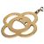 Louis Vuitton Bijou Sac Cosmic Blossom Charm Keychain D'oro Porpora - vista 4