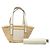 Borsa Cesto Loewe Anagram Bianco - vista 7