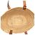 Borsa Loewe Anagram Basket Bag Medium Marrone - vista 4
