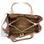 Borsa Tote Prada Galleria in pelle Saffiano beige - vista 4