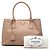 Borsa Tote Prada Galleria in pelle Saffiano beige - vista 6