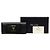 Prada Ribbon Langbeutel aus schwarzem Saffiano-Leder - Ansicht 7