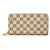 Louis Vuitton Damier Azur Zippy Wallet Weiß