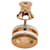 Hermès Orecchini Hermes Pop H Mini Bianco D'oro  - vista 6