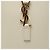 Borsa a tracolla verticale mini Saint Laurent Cassandra YSL Logo Bianco - vista 4