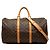 Louis Vuitton Monogram Keepall Bandoulière 50 Marrone
