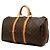 Louis Vuitton Monogram Keepall Bandoulière 50 Marrone - vista 2