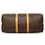 Louis Vuitton Monogram Keepall Bandoulière 50 Marrone - vista 3