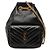 Borsa mini bucket Saint Laurent Cassandra YSL Logo Joe Nero