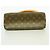 Borsa a tracolla Louis Vuitton Monogram Looping GM Marrone - vista 3