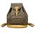 Zaino Louis Vuitton Monogram Montsouris MM Marrone
