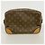 Bolso de hombro Louis Vuitton Monogram Trocadero 27 Castaño - vista 12