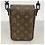 Borsa a tracolla Louis Vuitton Monogram Macassar S-Lock Marrone Nero - vista 9