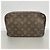 Pouch Louis Vuitton Monogram Toilette 23 Marrone - vista 8