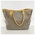 Borsa Tote Louis Vuitton Monogram Neverfull MM Marrone - vista 11