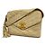Borsa a tracolla Chanel in camoscio beige