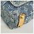 Louis Vuitton Monogram Denim Baggy PM Schultertasche Blau - Ansicht 9