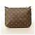 Borsa a tracolla Louis Vuitton Monogram Musette Tango Marrone - vista 10