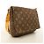 Borsa a tracolla Louis Vuitton Monogram Musette Tango Marrone - vista 2