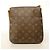 Borsa a tracolla Louis Vuitton Monogram Musette Salsa Marrone - vista 10