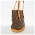 Borsa Tote Louis Vuitton Monogram Bucket PM Marrone - vista 2