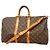 Louis Vuitton Monogram Keepall Bandoulière 45 Marrone