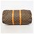 Louis Vuitton Monogram Keepall Bandoulière 45 Marrone - vista 3