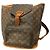Zaino Louis Vuitton Monogram Montsouris GM Marrone