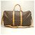 Louis Vuitton Monogram Keepall Bandoulière 50 Marrone Monogramma - vista 3