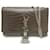 Sac à épaule à chaîne et pompon Yves Saint Laurent Kate Marron  - vue 1