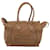 Céline Celine Luggage Grainy Leather Medium Marrone