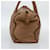 Céline Celine Luggage Grainy Leather Medium Marrone - vista 4