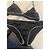 Timeless Schwarzes Bikini-Set mit Perlenbesatz Chanel Unterteil 36 Oberteil 44 - Ansicht 6