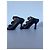 JW Anderson Sandali con tacco J.W. Anderson in pelle nera Nero - vista 13