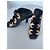 JW Anderson Sandali con tacco J.W. Anderson in pelle nera Nero - vista 2