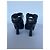 JW Anderson Sandali con tacco J.W. Anderson in pelle nera Nero - vista 4