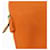 Hermès Bolide Mini Handbag Pouch Arancione  - vista 5