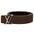 Louis Vuitton Micro Damier Ceinture LV Initial Belt Marrone