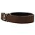 Louis Vuitton Micro Damier Ceinture LV Initial Belt Marrone - vista 2