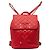 Zaino Chanel CC Filigree Matelassé Coco Mark Rosso