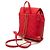 Zaino Chanel CC Filigree Matelassé Coco Mark Rosso - vista 2