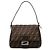 Borsa Fendi Zucca monospalla Marrone Nero
