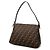Borsa Fendi Zucca monospalla Marrone Nero - vista 2