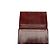Hermès Cartera larga Hermes en piel Box Calf Roja Burdeos - vista 4