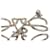 Spilla Anagram Loewe Argento - vista 3