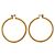 Orecchini a clip vintage Chanel Coco Mark D'oro - vista 2
